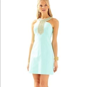 Adelina Embellished Shift Dress
